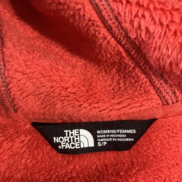 The North Face Jacket Womens Small Green Fleece Lined Hooded Full Zip Softshell - Picture 4 of 8